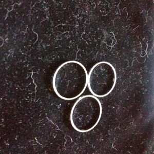 Sterling Stack Rings